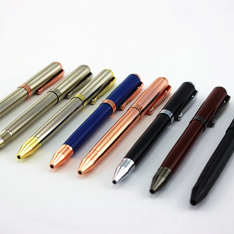 1 шт. вращающаяся металлическая шариковая ручка из нержавеющей стали 925