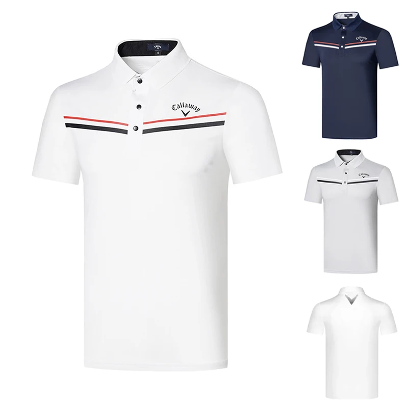 

Golf clothing men's short sleeve T-shirt polo shirt quick drying breathable sweat wicking golf clothing