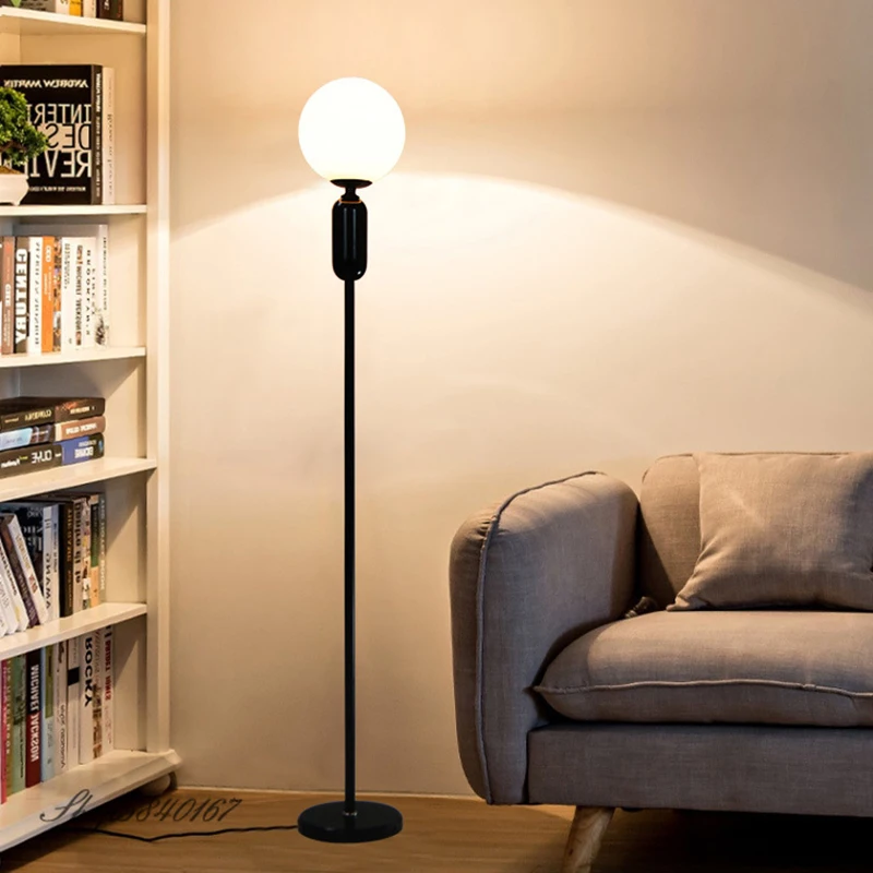 

Modern Floor Light LED Marble Base Free Standing Lamps for Living Room Bedroom Floor Lamps Lamparas De Pie Led Modernas Stand