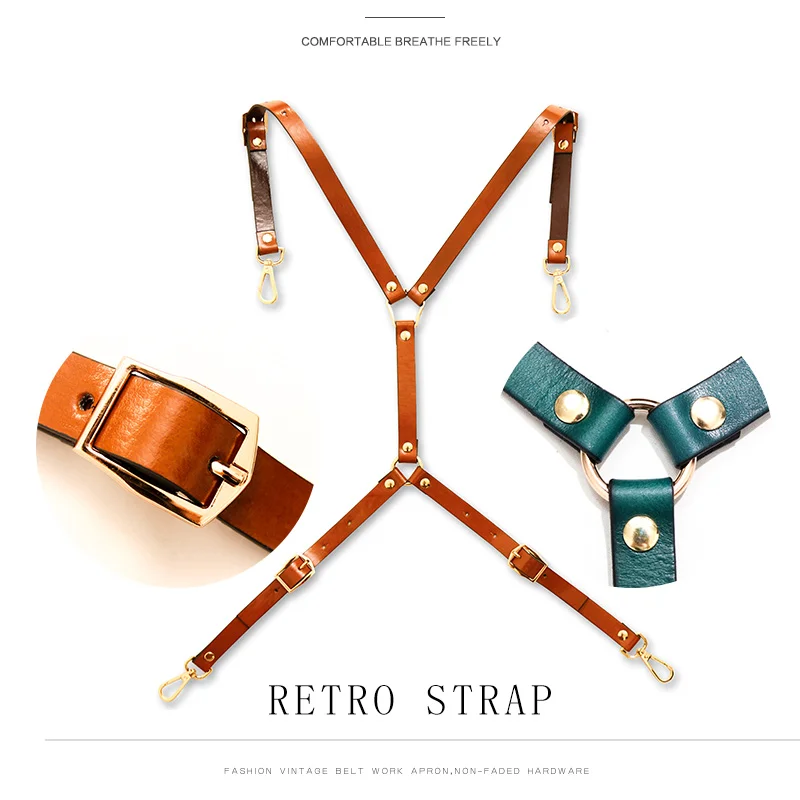 Джинсовый фартук с логотипом на заказ цветочный парикмахерский бариста чайный