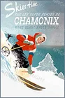 Шамони Франция лыжный путешествия верхняя Савойя Парижские плакаты жестяная вывеска