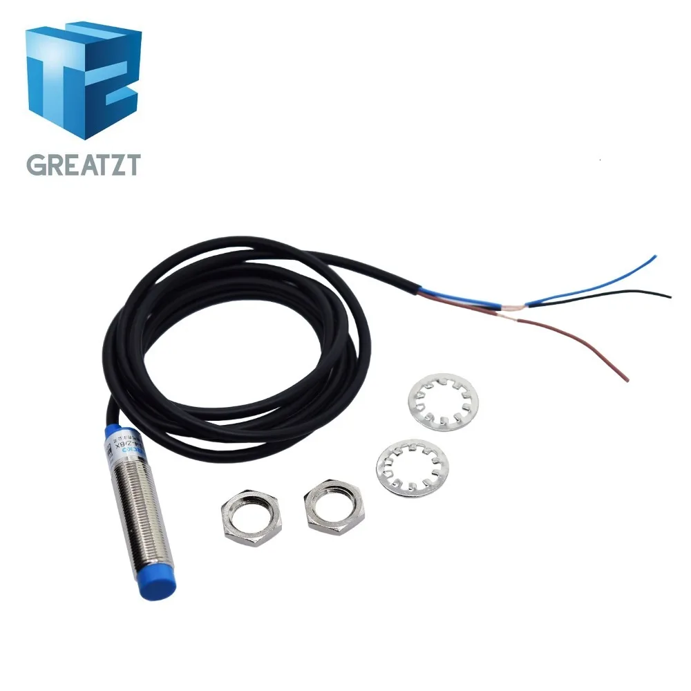 GREATZT LJ12A3-4-Z/BX Индуктивный датчик обнаружения переключатель NPN DC 6-36 в для Arduino