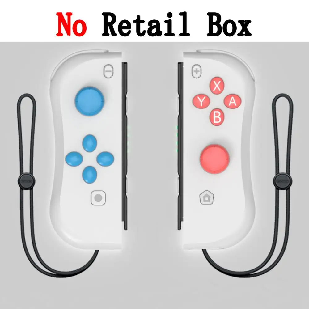 Light Gray No Box Управление Bluetooth Джойстик для Joycon Joy Con геймпад Nitendo nintendo Zend переключатель управление Лер триггер джойстик игровая консольная панель - Цвет: Light Gray No Box