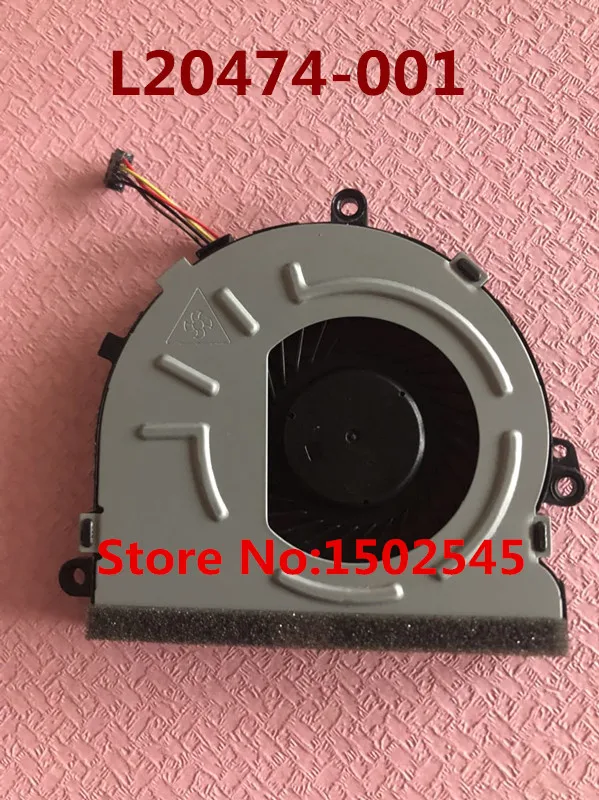 Оригинальный ноутбук, центральный процессор вентилятор охлаждения для HP Pavilion 15-DA 15-DA0006TX 15-DA0008TX 15-DA0009TX 15-DA0010TX, вентилятор DC28000L6D0