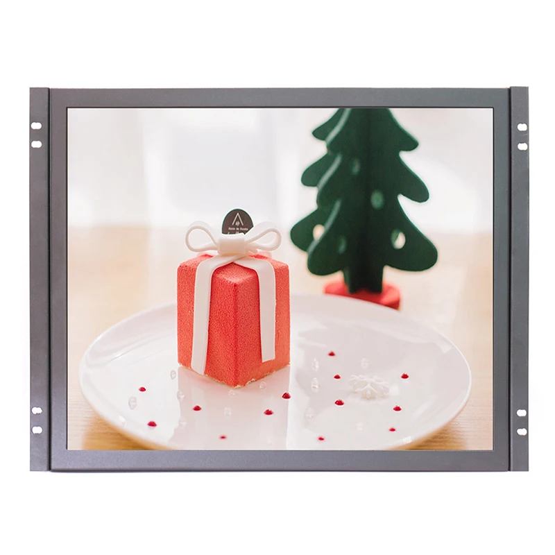 

15 inch industrial control kiosk embedded capacitive touchscreen monitor