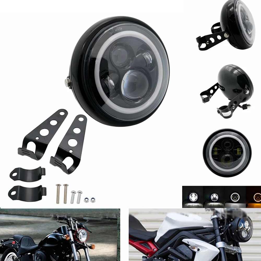 7 дюймовая круглая фара прожектор отражающие фары светодиодный дальнего света