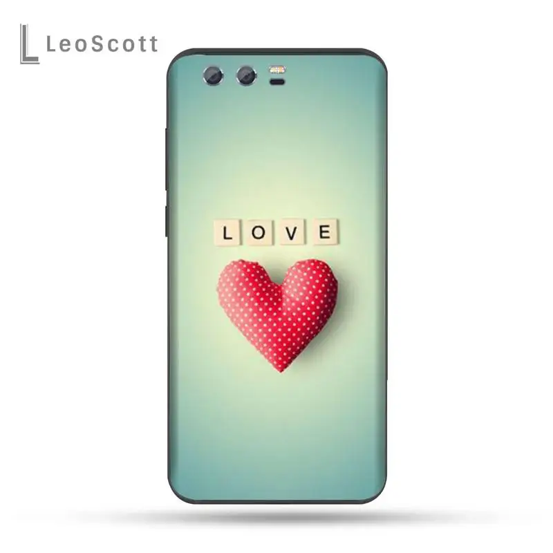 

Love Heart Phone Case For Huawei Honor view 7a5.45inch 7c5.7inch 8x 8a 8c 9 9x 10 20 10i 20i lite pro