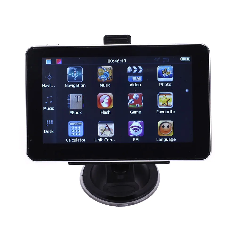 Gps система навигации транспортного средства 5 дюймов Автомобильный gps навигатор