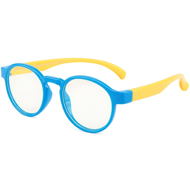 

Kids Student Eyeglasses Silicone Glasses Frame Children Anti-Blue Rays Light Computer Optical Glasses For Baby Boys Girls