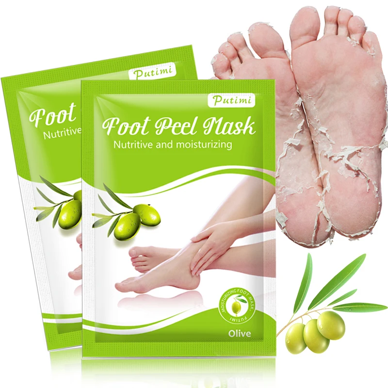 1/2PCS Foot Mask Dead Skin Remover Calluses Exfoliating Peel For Pedicure Socks Nourishing Care TSLM1 | Красота и здоровье