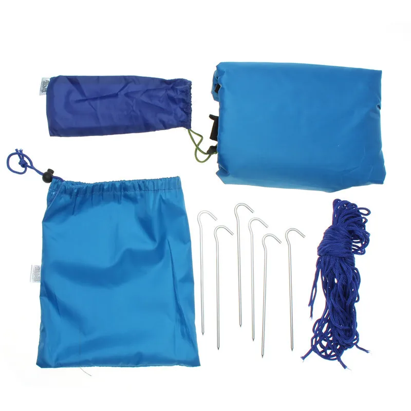 

300X300CM Outdoor Awnings Hammock Camping Tent Waterproof Sunproof Sun Shade Tarp Travel Hiking Sun Shelter