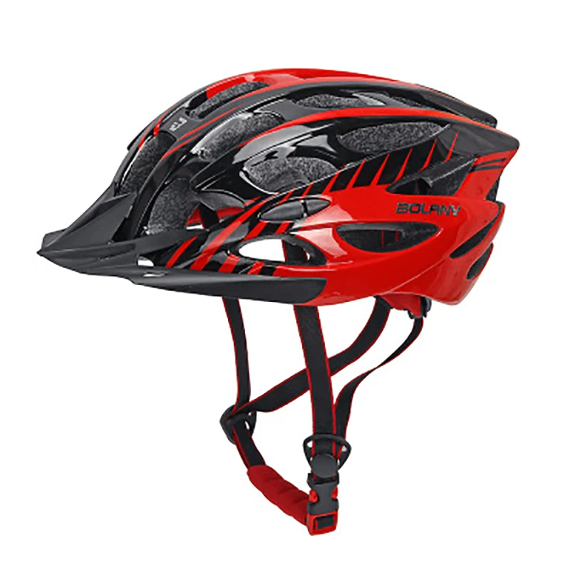 

Mountain bike integrated cycling helmet with 28 air vents Import PC plus internal import EPS Bicycle helmets for adult riding