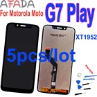 5 шт.лот 5,7 дюйма для Motorola Moto G7 Power Display XT1955, жк-дисплей G7 Plus, сенсорный экран, дигитайзер G7 Play, сменный жк-дисплей xtсвязь