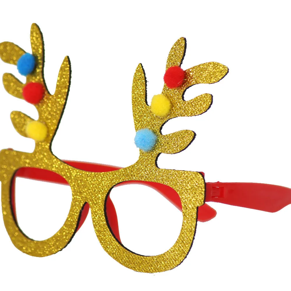 Рождественские украшения вечерние очки 100% абсолютно новые рождественские