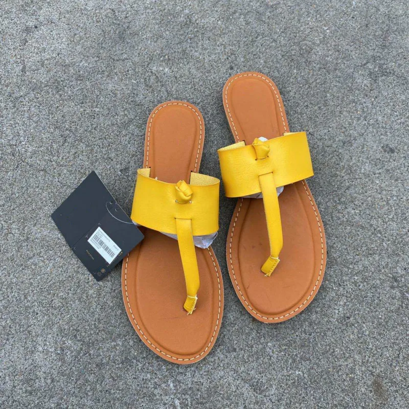 

Summer Women's Flip Flops Flat Heel Shoes Woman Comfortable Travel Leisure Beach Female Slippers Vacation Ladies Slides