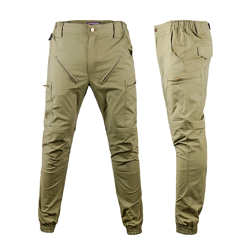 Стройная фигура тактический брюки Для мужчин Водонепроницаемый армейские
