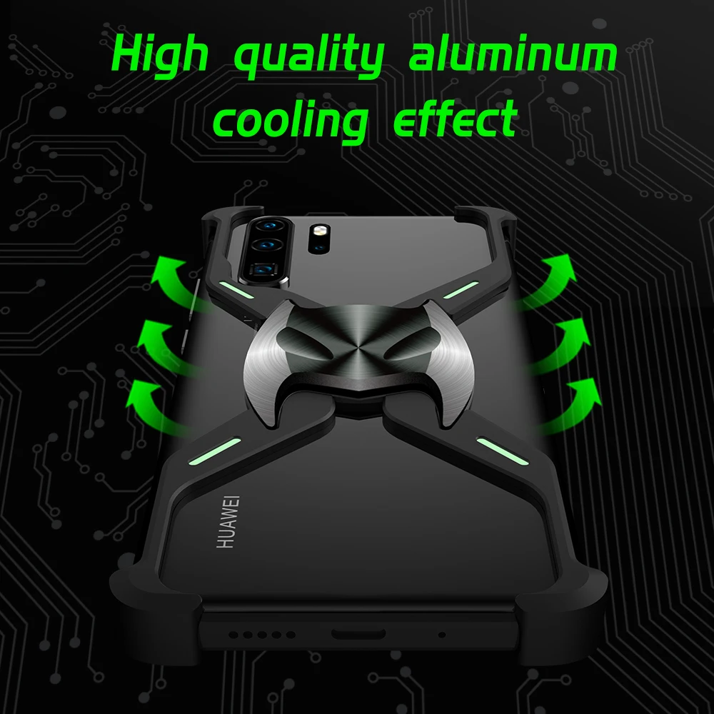 Алюминиевый магнитный адсорбционный светящийся чехол Бэтмен для huawei P30 Pro mate 20X5G чехол-Броня Железный человек чехол для телефона кожаная сумка
