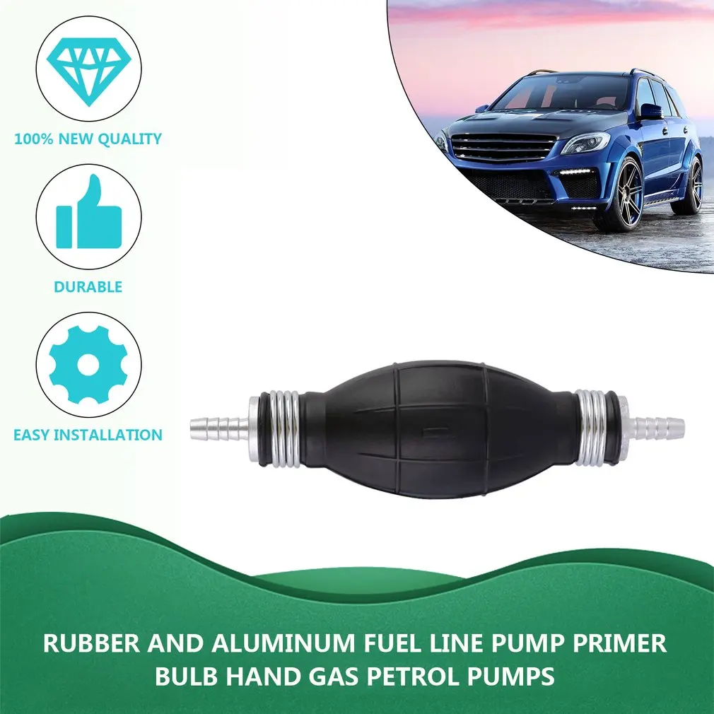 Резиновый и алюминиевый топливный насос Праймер лампа ручной газовые бензиновые