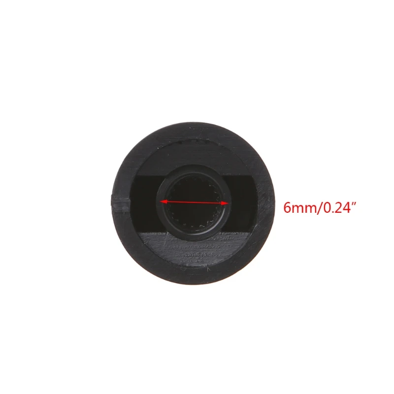 1 шт. ручка кнопка гитарный усилитель эффект для педали пластиковая плоская