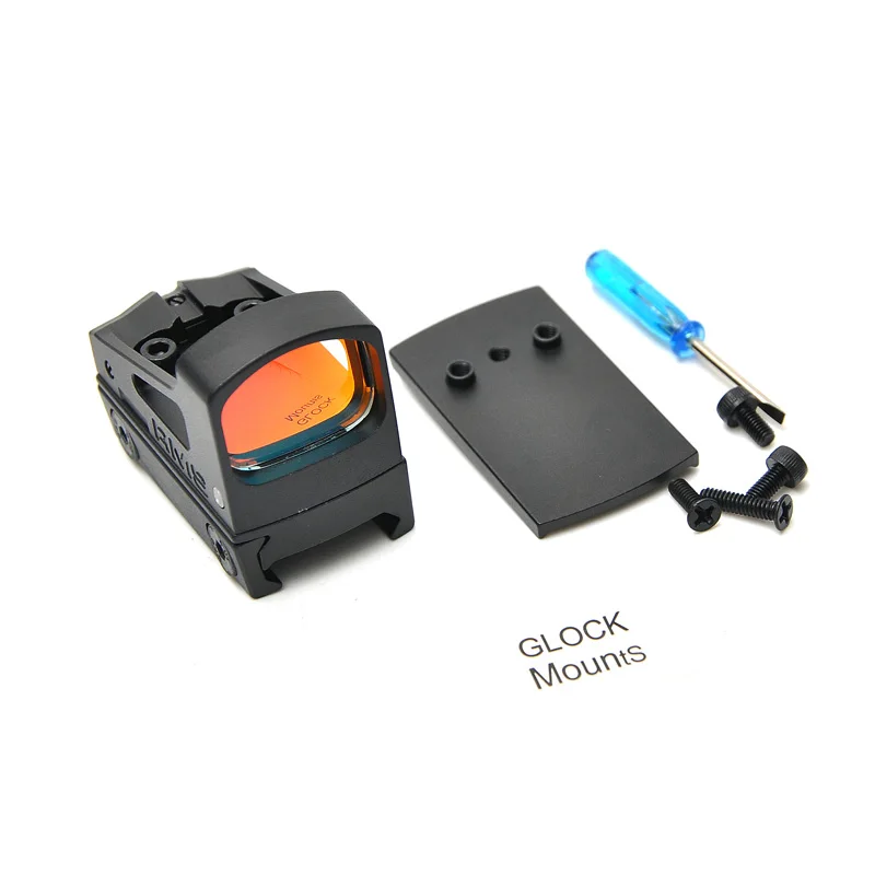 

Glock Pistol Tactical RMS Reflection 1911 Micro Red Dot Sight Pistol Compound Sight Micro Dot Reflection Hologram