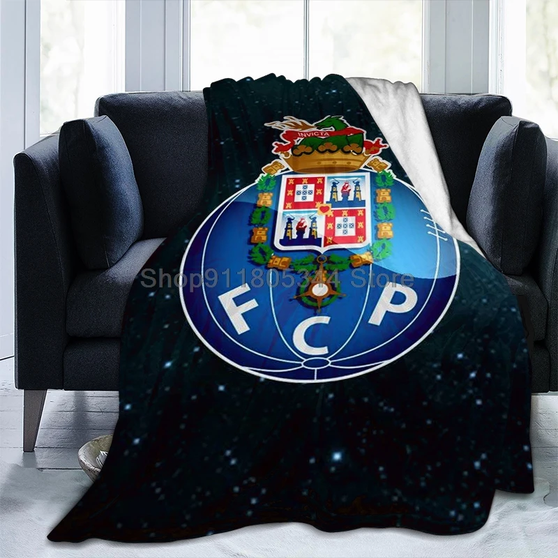 

A FC Porto Throw Blanket Fuzzy Warm Throws for Winter Bedding 3D Printing Soft Micro Fleece Blanket