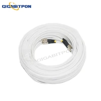 150m simplex single mode g675a1 core 4 steel 2 core fc lc st sc connector indoor and outdoor fiber optic cable jumper