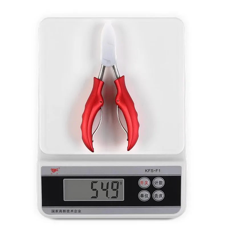 

New Strengthened and sharp shears Fingernail Toenail Cuticle Nipper Trimming Stainless Steel Nail Clipper Manicure Tool D056