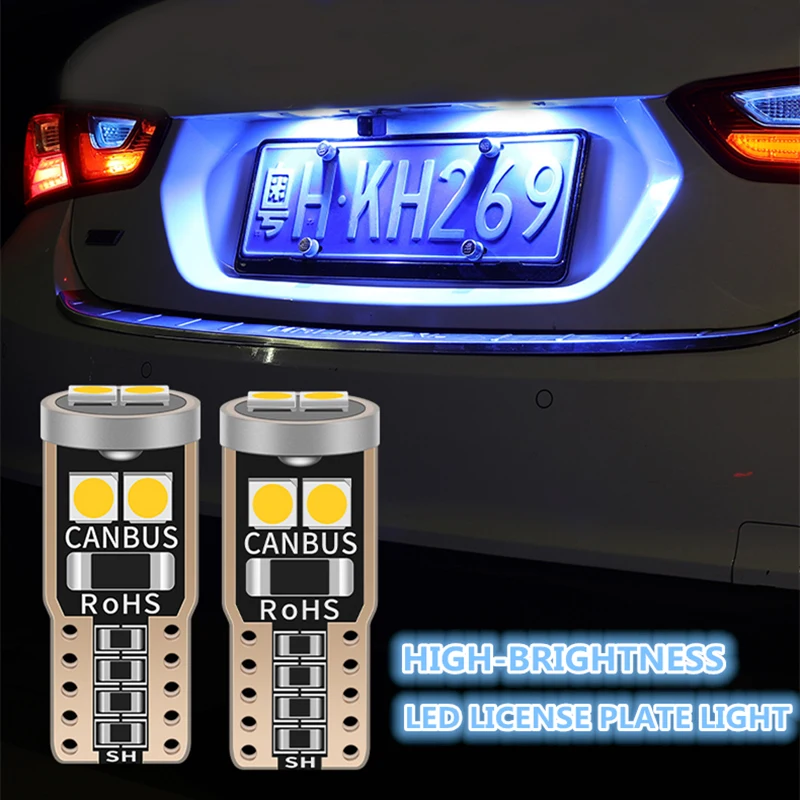 

2PCS LED Canbus T10 W5W Car LED Light Bulb For VW Scirocco Passat B6 B7 Jetta Golf 5 6 7 MK5 CC Tiguan Polo Auto Interior Lamp