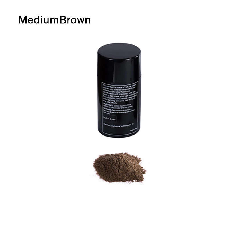 

Hair Building Fibers Hair Loss Concealer Thickening for Thinning Hairs Powder Volumizing Based 15g MH88