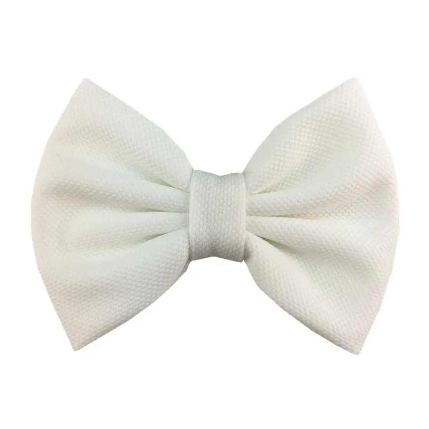 Высококачественные тканевые банты для волос 5 шт. дюймов заколки ручной работы с
