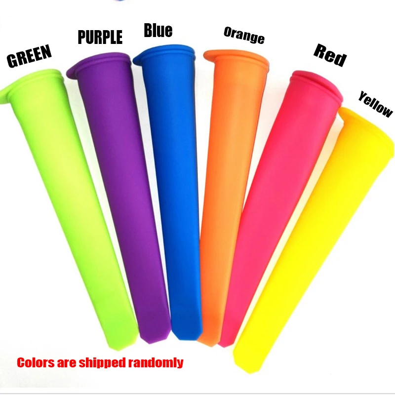 

2/4 Pcs Silicone Ice Cream Mold Popsicle Making Mold DIY Ice Cream Popular Household Children Mold-safe Food Material