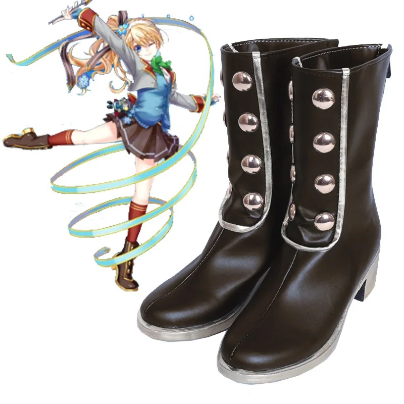 

Unisex Anime Cos ZERO CHRONICLE Cosplay Costumes Boots Shoes Custom Made