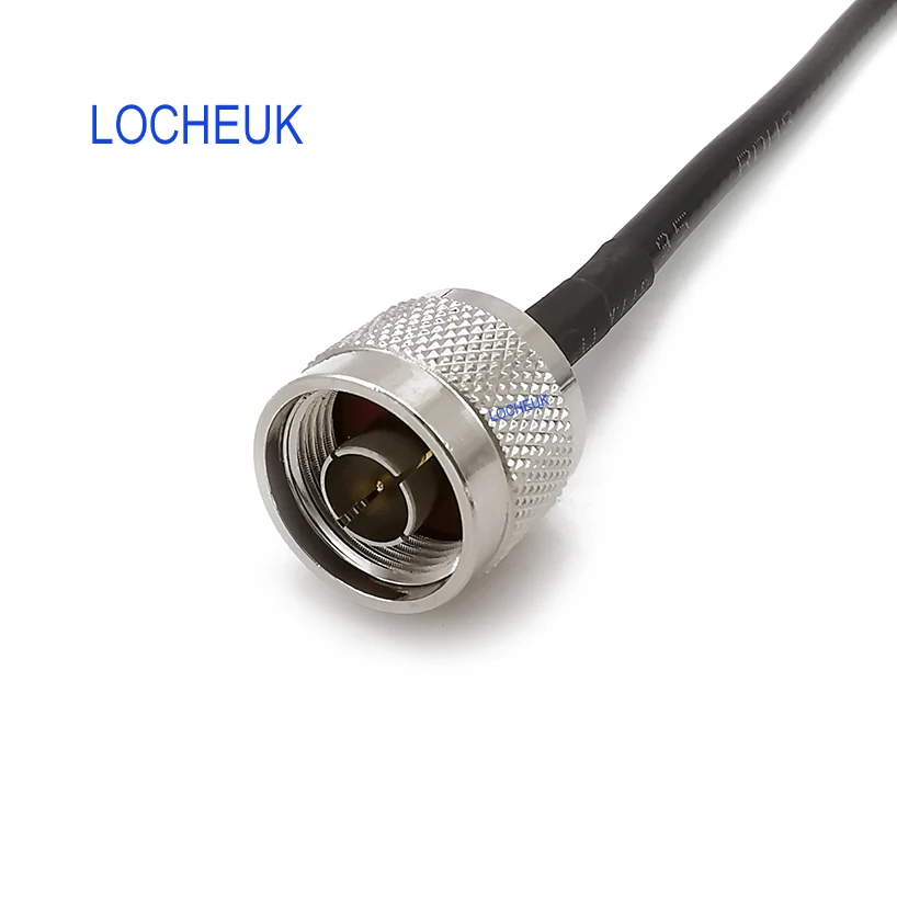 LMR195 РЧ коаксиальный кабель N Тип штекер UHF штекер PL259 прямой разъем отрезок провода расширения Перемычка провода LMR195 РЧ кабель