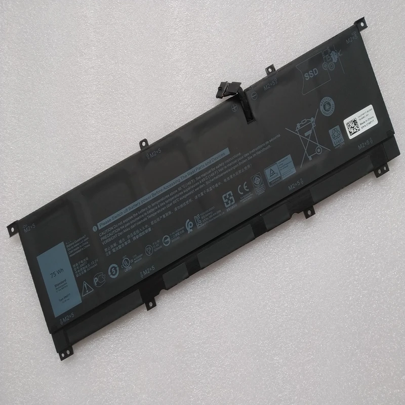 Новинка 8N0T7 8NOT7 для Dell XPS 15 9575 P73F(DF13) XPS15 95752 in 1 точность 5530 2 в TMFYT настоящая