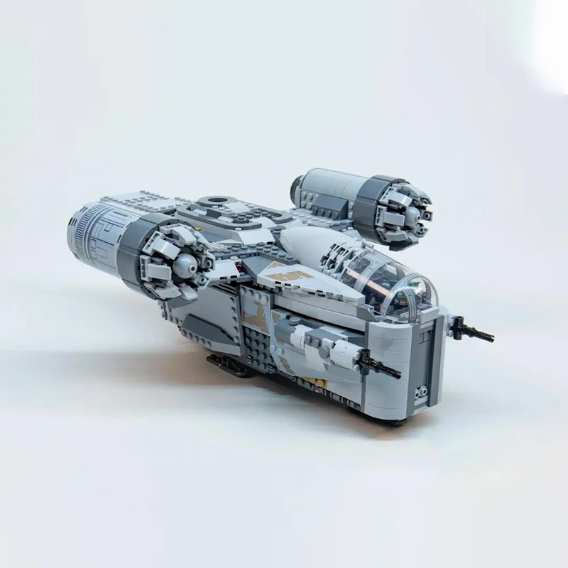 

Конструктор Starship, бритва, крест, космический корабль, модельные кирпичи с фигурками, MOC фильм, боевой корабль, строительные блоки, игрушки дл...