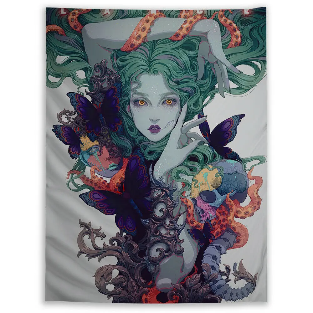 

Гобелен Dream Girl, искусство, настенный, для дивана, стола, кровати, домашнего декора