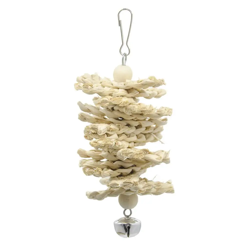 7 шт./упак. Птица Попугай игрушки деревянные качели Жевательная подвесной