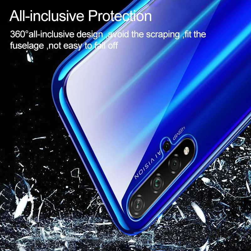 Чехол для Huawei Honor 20 мягкий ТПУ | Мобильные телефоны и аксессуары
