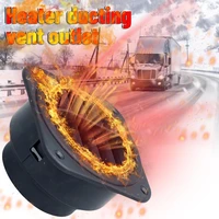75mm car warm air vent outlet air heater ducting outlet connector for eberspacher exhaust air outlet connector heater accessory
