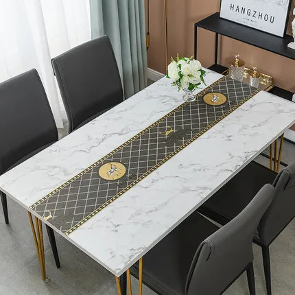 

Прямоугольный домашний мягкий пластиковый стеклянный коврик для журнального столика, клеенка, пластиковая большая крышка для стола, украш...