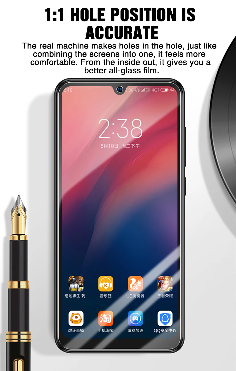3 шт. полное покрытие из закаленного стекла для Xiaomi Redmi Note 7 8 6 5 Pro 5A Защита экрана для Redmi 6A 5A 6 PRO Защитная стеклянная пленка