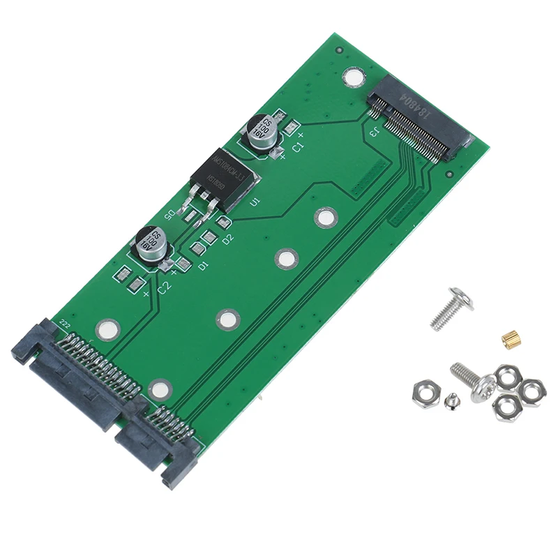 

1pc Laptop SSD NGFF M.2 To 2.5Inch 15Pin SATA3 PC converter adapter card with screws set
