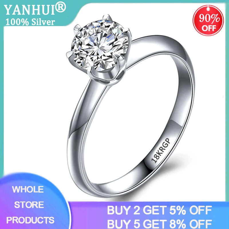 Скидка 95%! С сертификатом класса люкс с солитерами 2.0ct Цирконий бриллиантовое