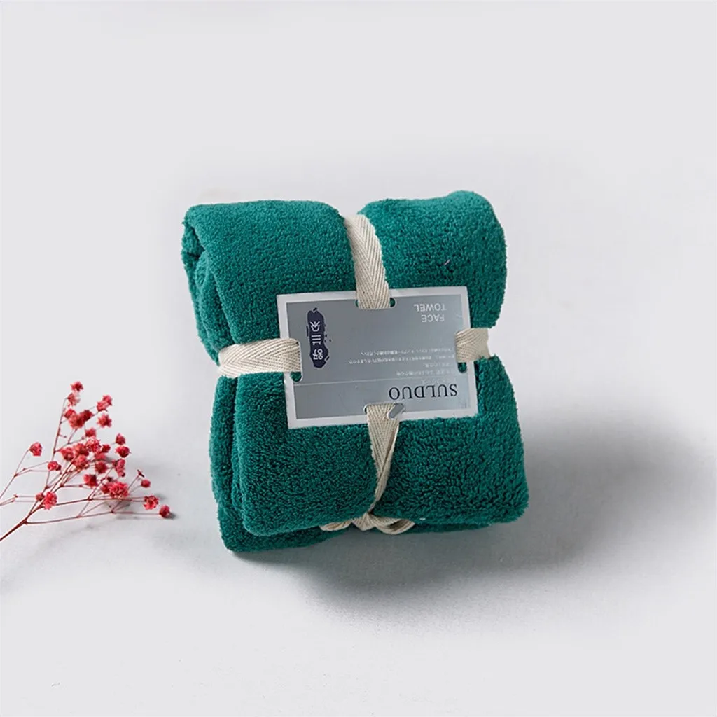 

Bath Towel Solid Beach Towel For Adults Fast Drying Soft face towel Quick-drying Swim Washcloth Soft and Comfort Absorbent Towel