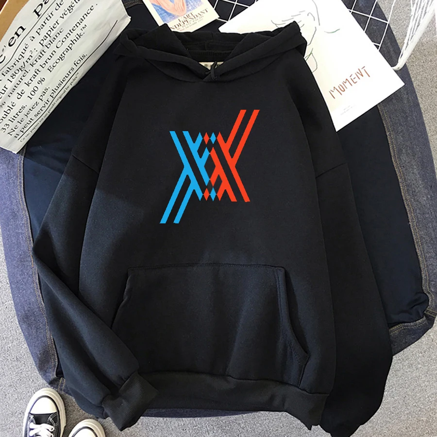 

Null ZWEI Hoodie Harajuku Japanischen Anime Hoodies Harajuku Grafik Mit Kapuze Herbst Sweatshirt Hoody Frauen Kleidung