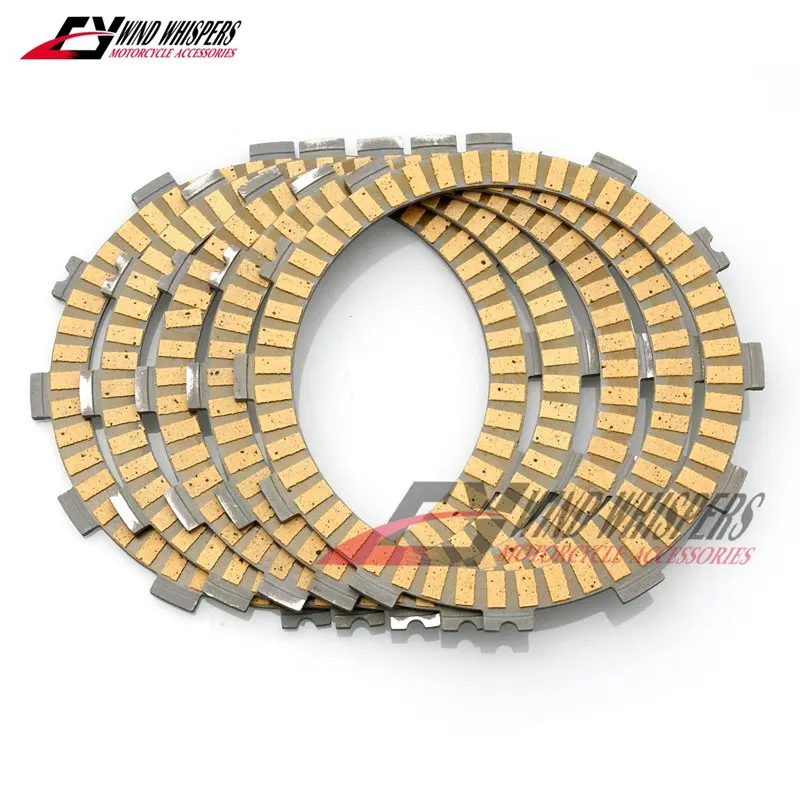 5XPCS Мотоцикл сцепления фрикционный диск Бумага тарелки набор для Kawasaki EX250 ниндзя