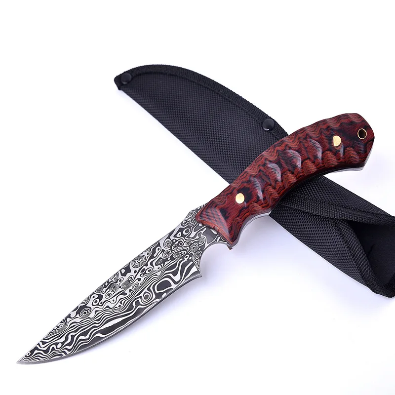 Уличный нож высокой твердости для выживания фруктов многофункциональный