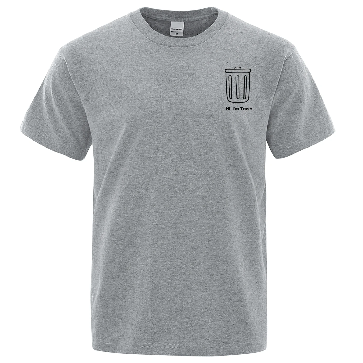 Модель 2019 года модная мужская футболка забавная с коротким рукавом принтом