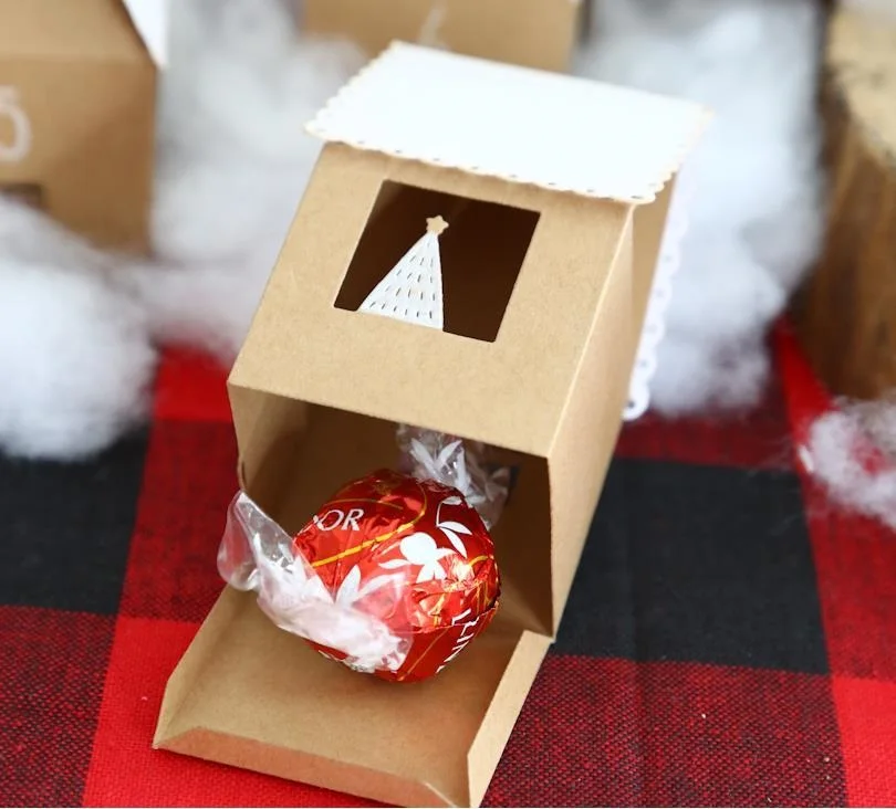 Mai Christmas House Box Metal Cutting Dies Stencils for DIY Scrapbooking photo album Decorative Embossing Paper Cards | Дом и сад