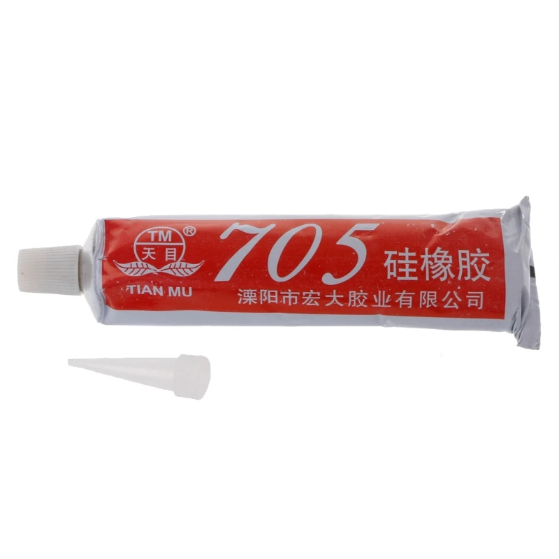 

203F 705 Silicone Clear Sealing Glue Waterproof Heat Resist For Electron Component